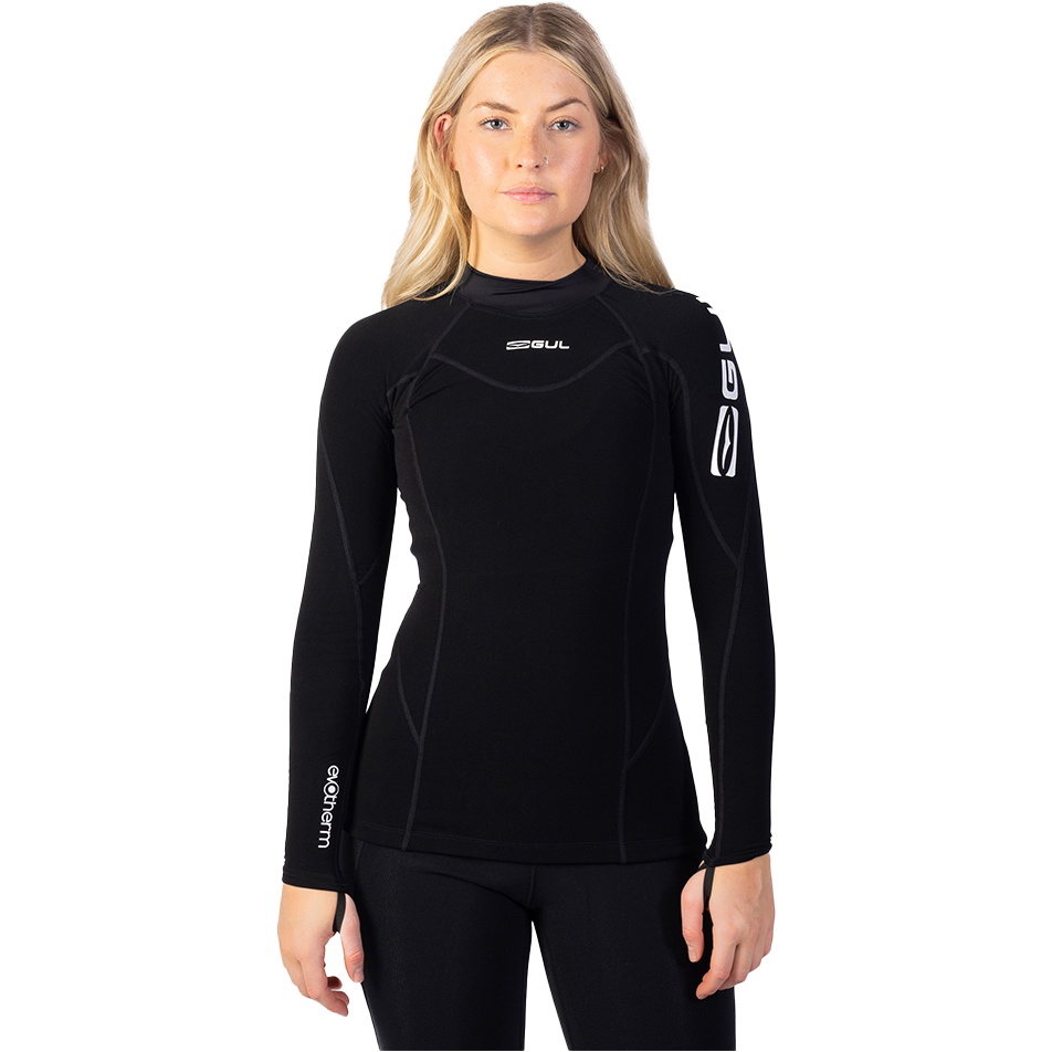 2026 Gul Womens Evotherm Thermal Long Sleeve Top Ev0050-B9 Black